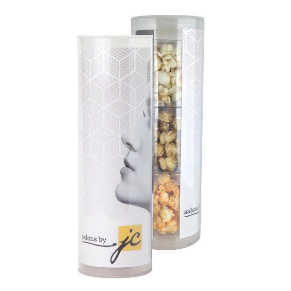 3 Piece Gift Tube with Popcorn... from ASI 44900 NC Custom (CI/Lanco) / Lanco