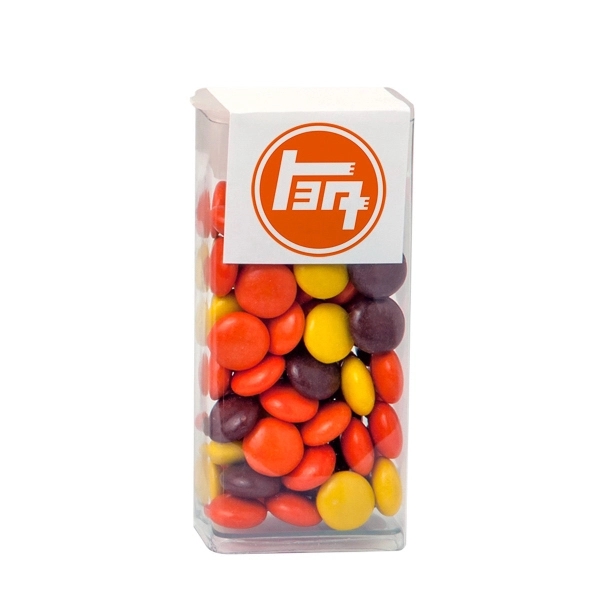 Flip Top Tube with peanut butter and chocolate candy.... from ASI 44900 NC Custom (CI/Lanco)