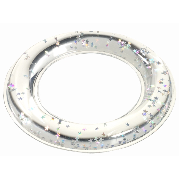 PVC beverage pad with freezable liquid ring with glittery stars.... from ASI 79530 Prime Line / Prime Line