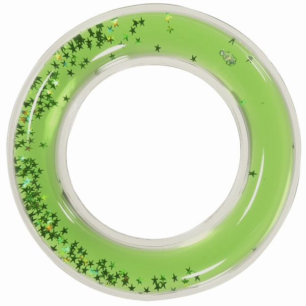 PVC beverage pad with freezable liquid ring with glittery stars.... from ASI 79530 Prime Line / Prime Line