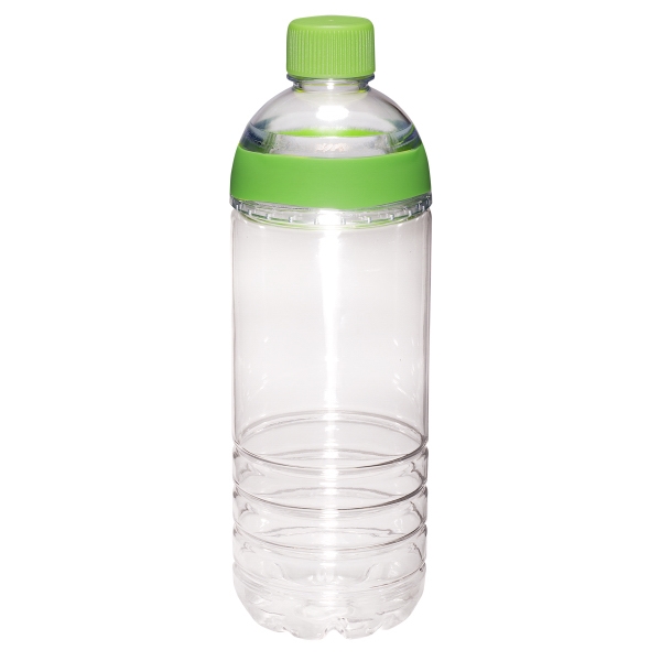 Easy-Fill Tritan (TM) water bottle with colorful reusable ice cubes together... from ASI 79530 Prime Line / Prime Line