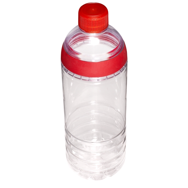 Easy-Fill Tritan (TM) water bottle with colorful reusable ice cubes together... from ASI 79530 Prime Line / Prime Line