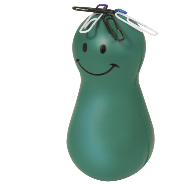 Wobbly stress reliever with weighted base and magnetic head for holding... from ASI 79530 Prime Line