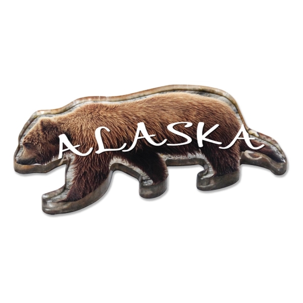 1/4" thick acrylic plastic magnets with full color imprinting.... from ASI 72521 Morris Magnets / Laser Cuts