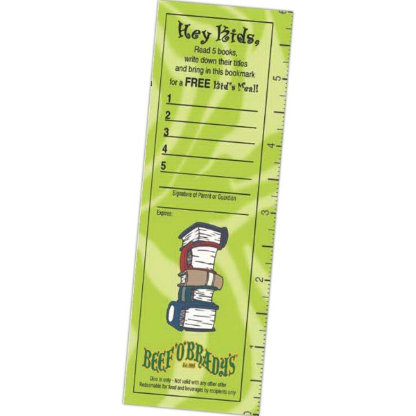 Full color ruler, .020" thick.... from ASI 59080 Halls & Company