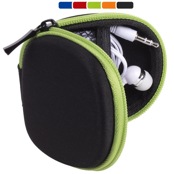 Pocket pouch set with earbuds and lens cleaning towelette... from ASI 79530 Prime Line