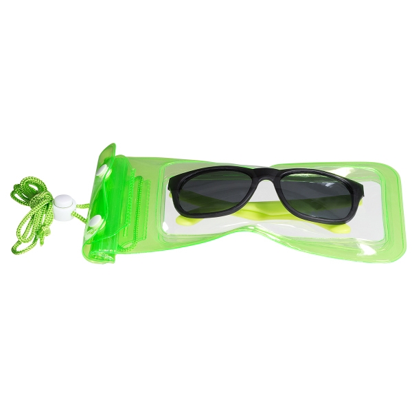 Matte sunglasses in a super-seal water-resistant bag... from ASI 79530 Prime Line / Prime Line