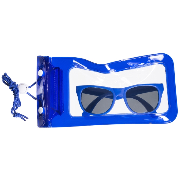 Matte sunglasses in a super-seal water-resistant bag... from ASI 79530 Prime Line / Prime Line