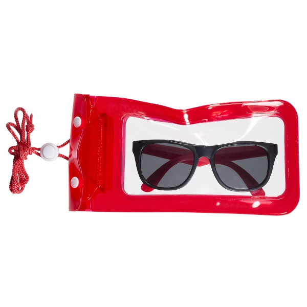 Matte sunglasses in a super-seal water-resistant bag... from ASI 79530 Prime Line / Prime Line