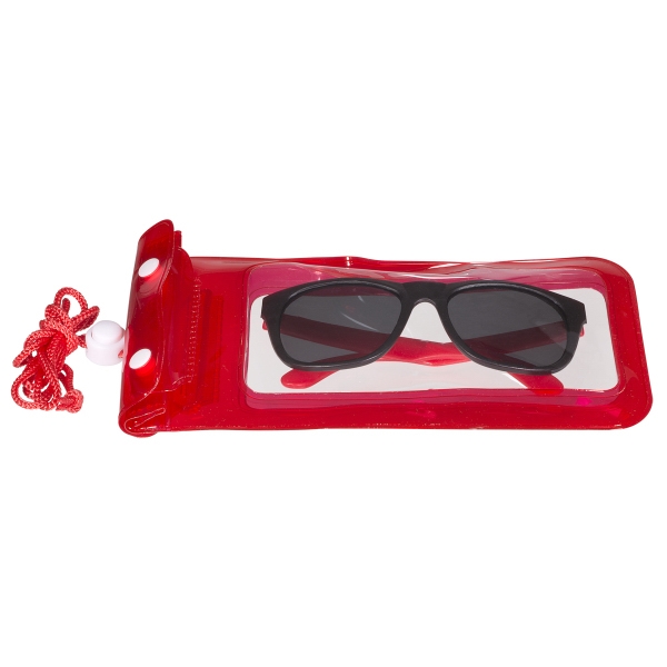 Matte sunglasses in a super-seal water-resistant bag... from ASI 79530 Prime Line / Prime Line