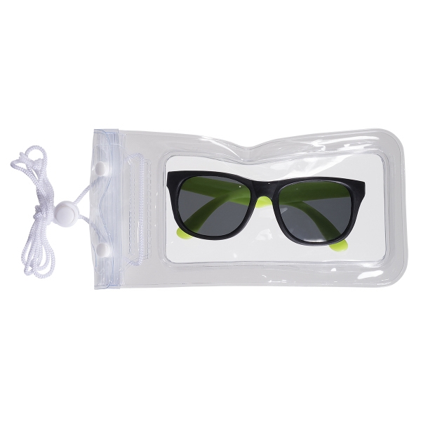 Matte sunglasses in a super-seal water-resistant bag... from ASI 79530 Prime Line / Prime Line