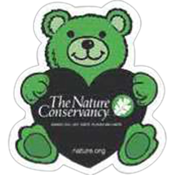 Customizable medium 8-mil thick clear static cling decal in white gloss... from ASI 59080 Halls & Company