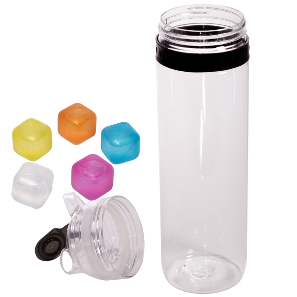 Set composed of reusable ice cubes and travel water bottle.... from ASI 79530 Prime Line / Prime Line