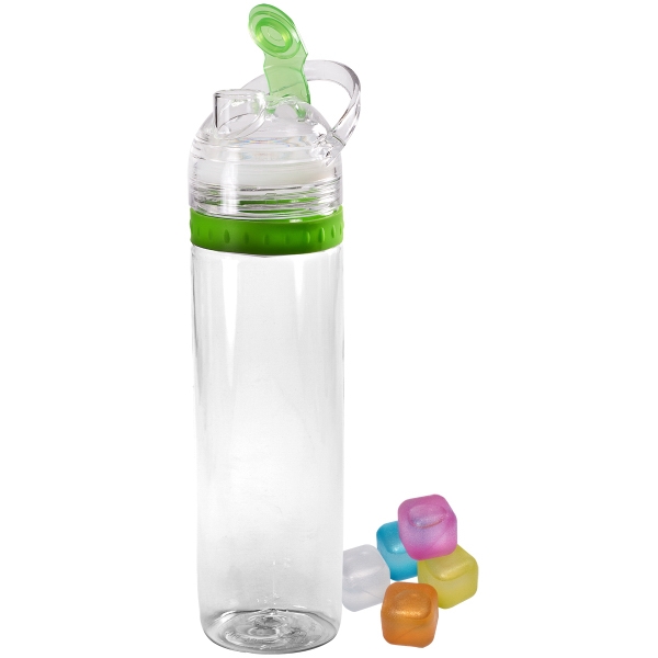 Set composed of reusable ice cubes and travel water bottle.... from ASI 79530 Prime Line / Prime Line