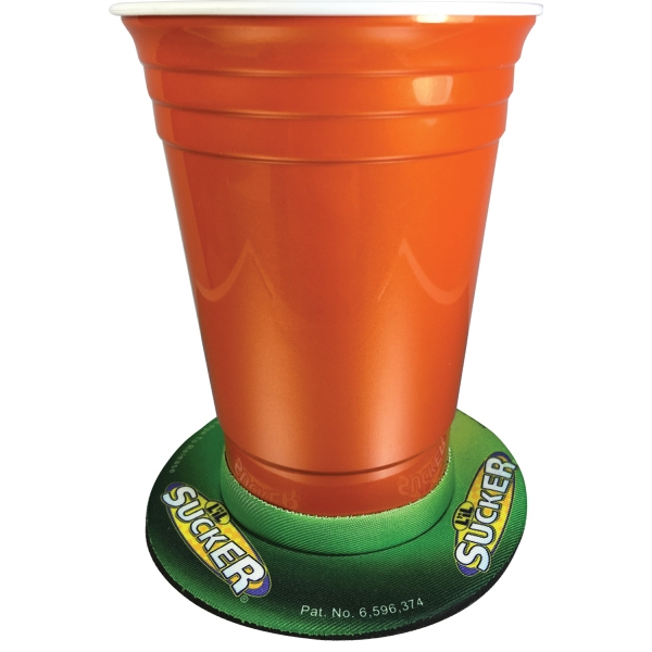 Cup holder made of neoprene that eliminates spills with the power... from ASI 61966 HPG / Best Promotions