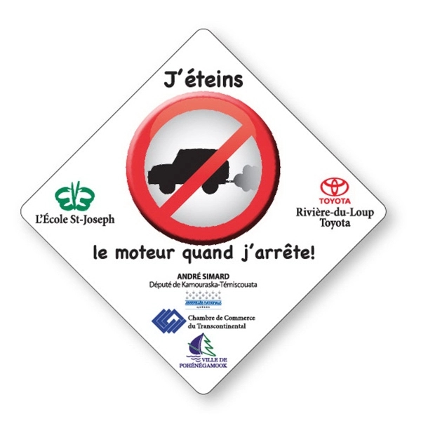 Baby on Board Sign .008 Clear Cling Vinyl Decal with Static... from ASI 87400 ArtechPro