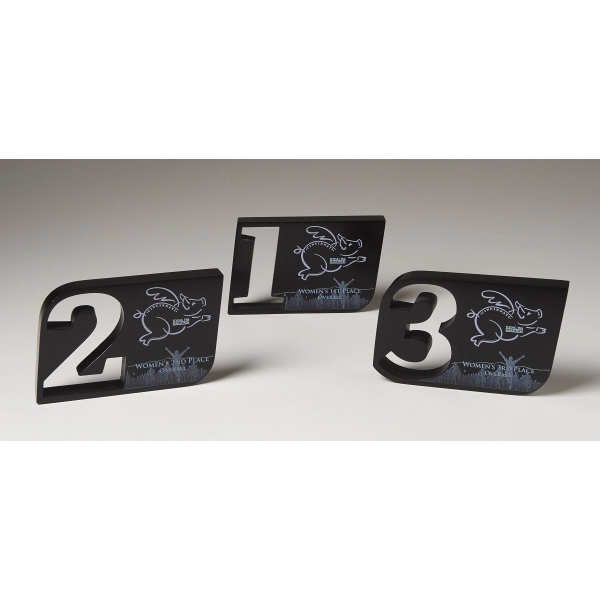 2 Cutout Award fits nicely on your desk!... from ASI 89860 StoneyCreek / StoneyCreek®