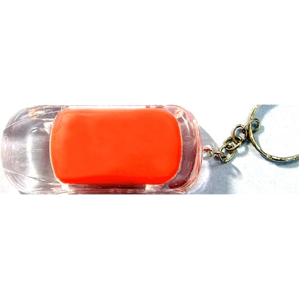 Car shape LED flashlight Key chain with on/off switch.... from ASI 74585 Nu Promo International / Nu Promo Line