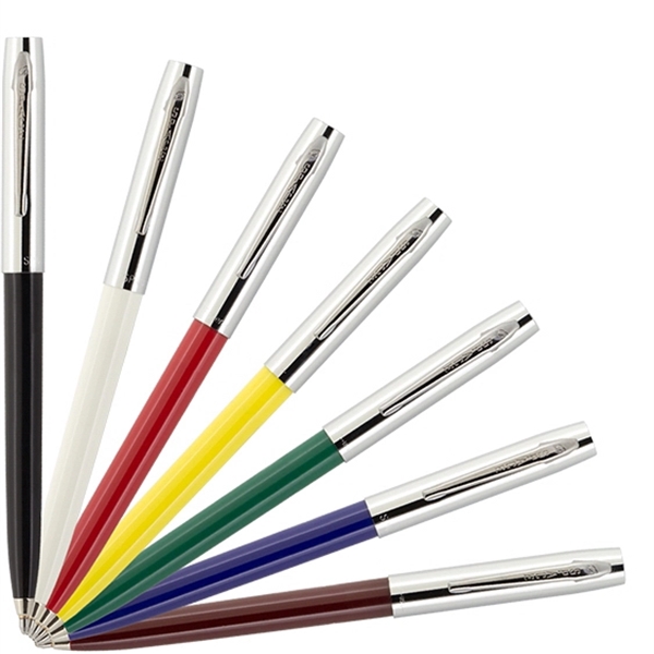 Plastic barrel cap activation pen.... from ASI 54423 Fisher Space Pen Co / Fisher Space Pen