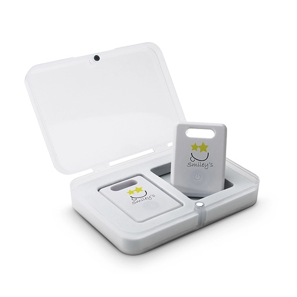 Two-pack of white alarms that help locate lost phones or keys... from ASI 63776 KTI Networks Inc / KTI Promo