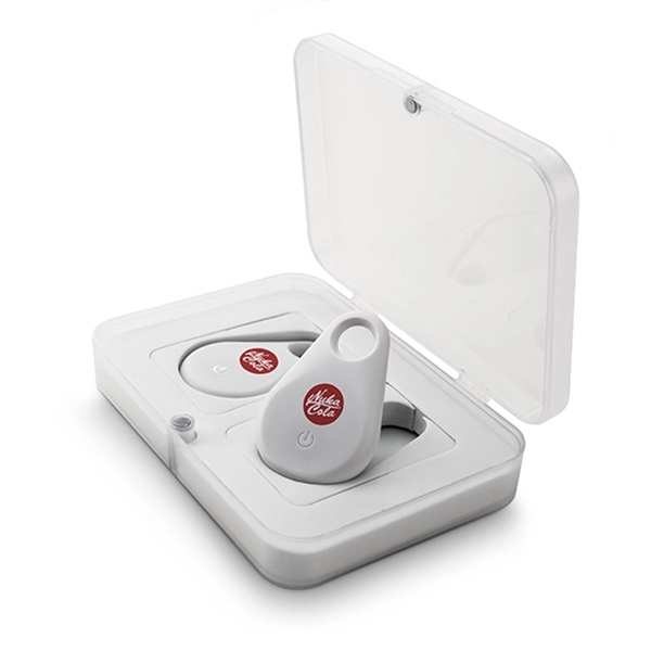 Two-pack of white alarms that help locate lost phones or keys... from ASI 63776 KTI Networks Inc / KTI Promo