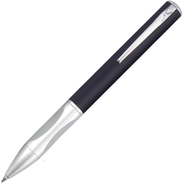 Click-action ballpoint pen with a pearl white barrel with lacquer coated... from ASI 68190 Lungsal / Lungsal