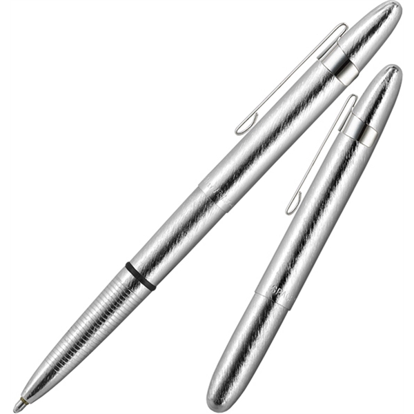Brushed chrome finished pen.... from ASI 54423 Fisher Space Pen Co / Fisher Space Pen