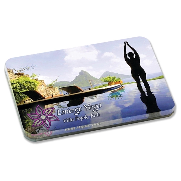 Acrylic pocket mirror has 1/8" sheet of clear acrylic covering a... from ASI 72521 Morris Magnets / Laser Cuts