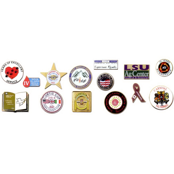 Lapel Pins,Emblems, & Zipper Pulls... from ASI 67961 Lorente LLC / Lorente