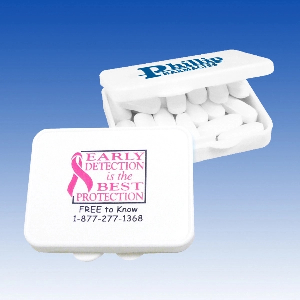 Mini pill box with one compartment and opaque design to protect... from ASI 92977 UniversalPromo, Inc / UP Line