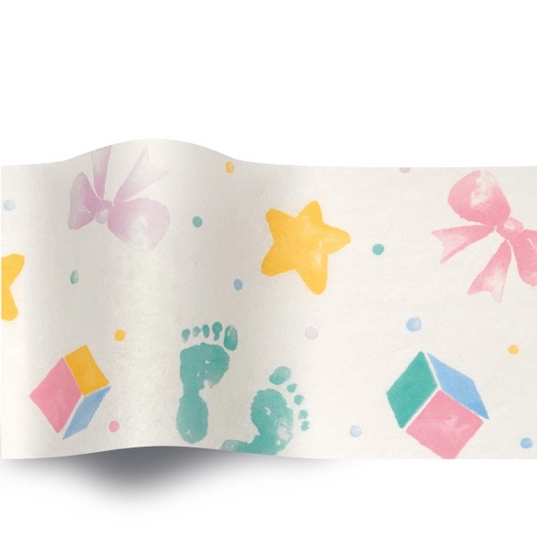 Tissue with designer prints to meet any occasion giving any giveaway... from ASI 75731 PWS / Pacific Western Sales/PWS