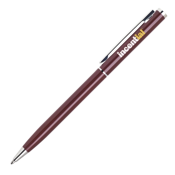 Twist action Slim aluminum ballpoint pen... from ASI 79535 Primetime / Primetime