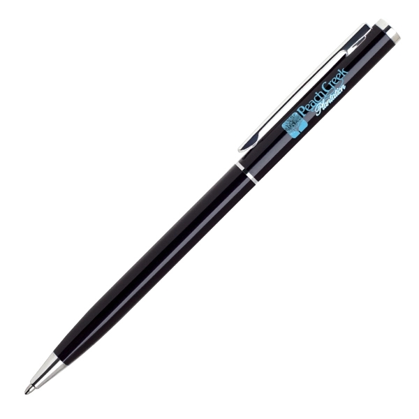 Twist action Slim aluminum ballpoint pen... from ASI 79535 Primetime / Primetime