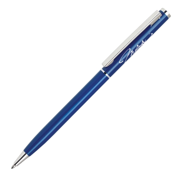 Twist action Slim aluminum ballpoint pen... from ASI 79535 Primetime / Primetime