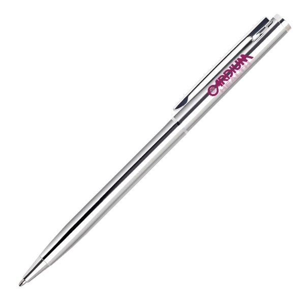 Twist action Slim aluminum ballpoint pen... from ASI 79535 Primetime / Primetime