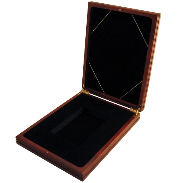 Wood Award Presentation Box, 12" x 9.5" x 2.25". This unique... from ASI 88156 Solid Dimensions Inc / Solid Dimensions Line