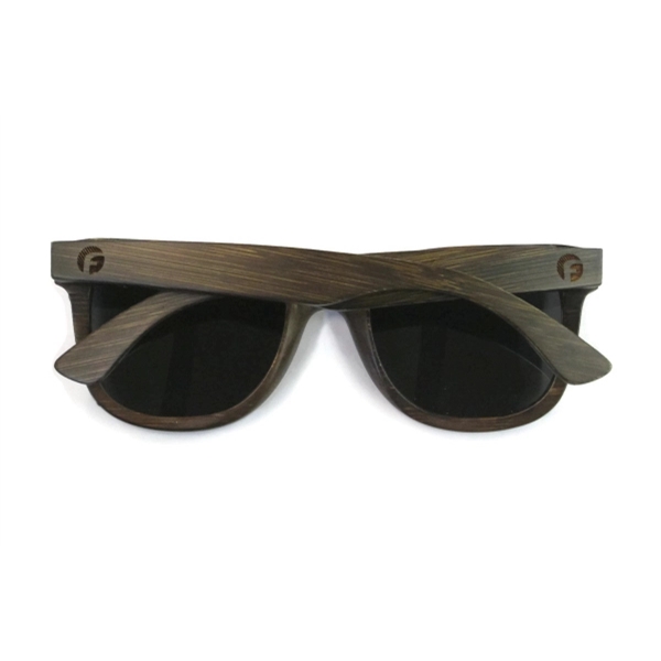 Handcrafted bamboo sunglasses with UV400 sun protection.... from ASI 72657 Active Life Promo / Apres Ski Ingrain Promo