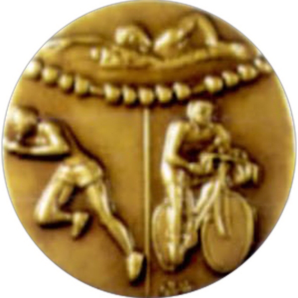 2" Classic Wreath Medal with sculpted raised border.... from ASI 67961 Lorente LLC / Lorente