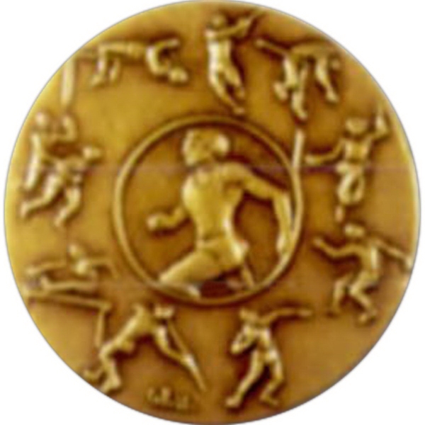 Stock medal with 1" event insert.... from ASI 67961 Lorente LLC / Lorente