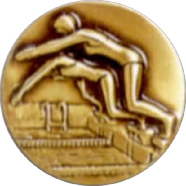 Stock medal with 1" event insert.... from ASI 67961 Lorente LLC / Lorente