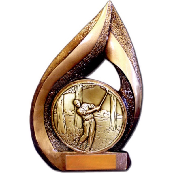 Flame Trophy with high tech materials and unsurpassed hand finishing.... from ASI 67961 Lorente LLC / Lorente