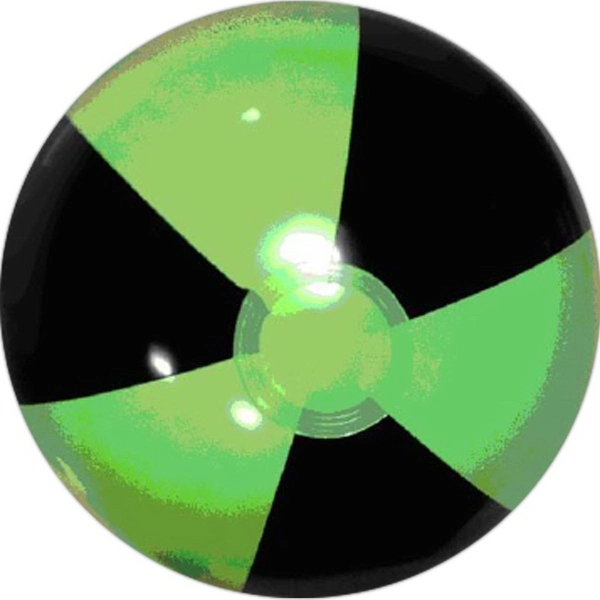 16" Inflatable Beach Ball, 3 Glow in the Dark panels, 3... from ASI 57705 Goodview Industries Co Inc / Goodview Industries