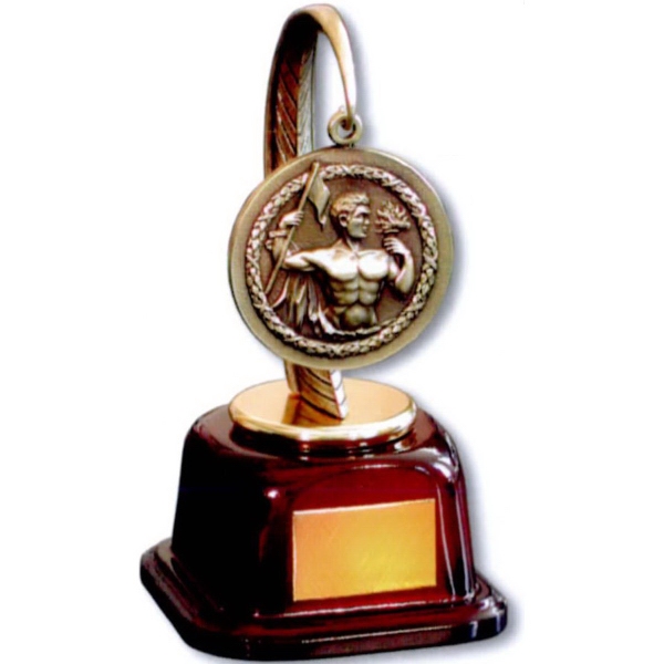 Dragon tail trophy with up to 2 3/4" Medals, 7" high.... from ASI 67961 Lorente LLC / Lorente