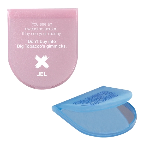 Arched compact mirror with various colors to choose from.... from ASI 62190 Illini