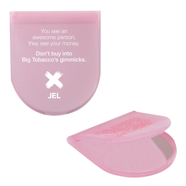 Arched compact mirror with various colors to choose from.... from ASI 62190 Illini