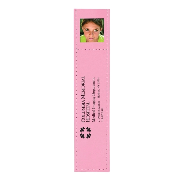 Promotional bookmark with 1" x 1" insert section for a photo.... from ASI 62190 Illini