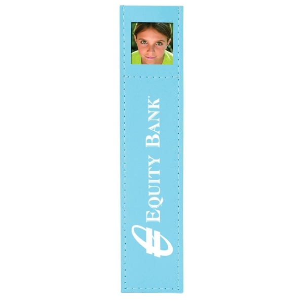 Promotional bookmark with 1" x 1" insert section for a photo.... from ASI 62190 Illini