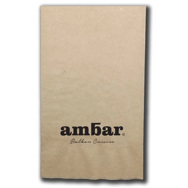 2 Ply Napkin Natural Kraft Dinner Napkins, 100% recycled paper. ... from ASI 31490 Admatch Corporation / Admatch-Regal