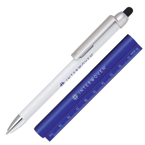 Twist-action pen with a stylus and tape measure for making measurements.... from ASI 90859 Tempo Industries Inc / Tempoline