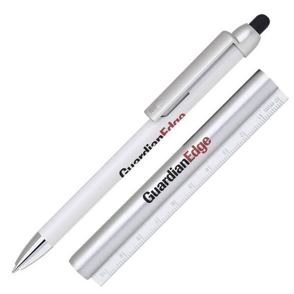 Twist-action pen with a stylus and tape measure for making measurements.... from ASI 90859 Tempo Industries Inc / Tempoline